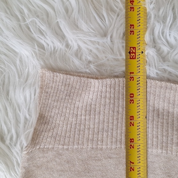 RD Style Cream Lightweight Cowl Neck Sweater Size - M - Picture 10 of 11